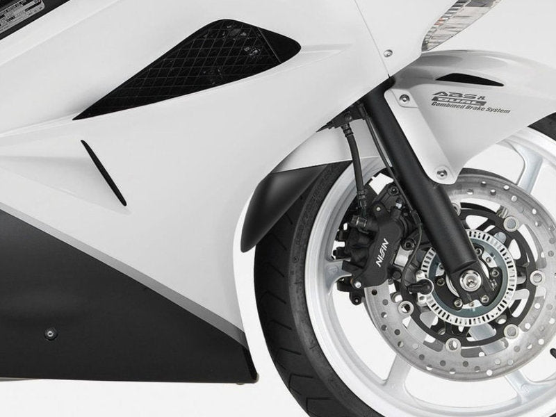 Puig Front Mudguard Extender In Black for Honda VFR 800 (02-12)
