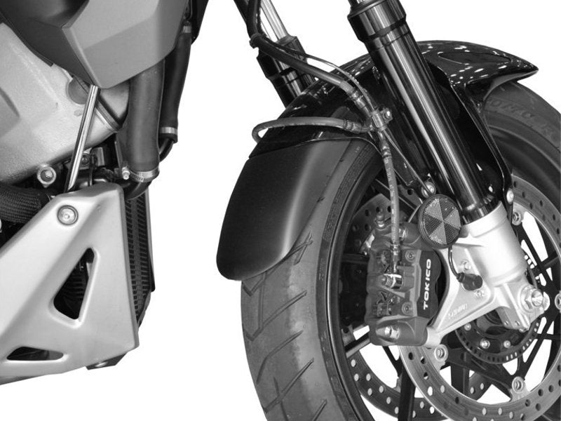 Puig Front Mudguard Extender In Black for Honda VFR 1200F (10-16)