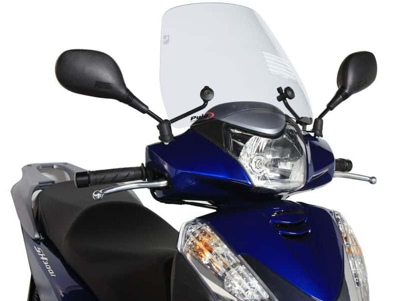Puig Traffic Screen In Clear for Honda SH300i E3 (15-17)