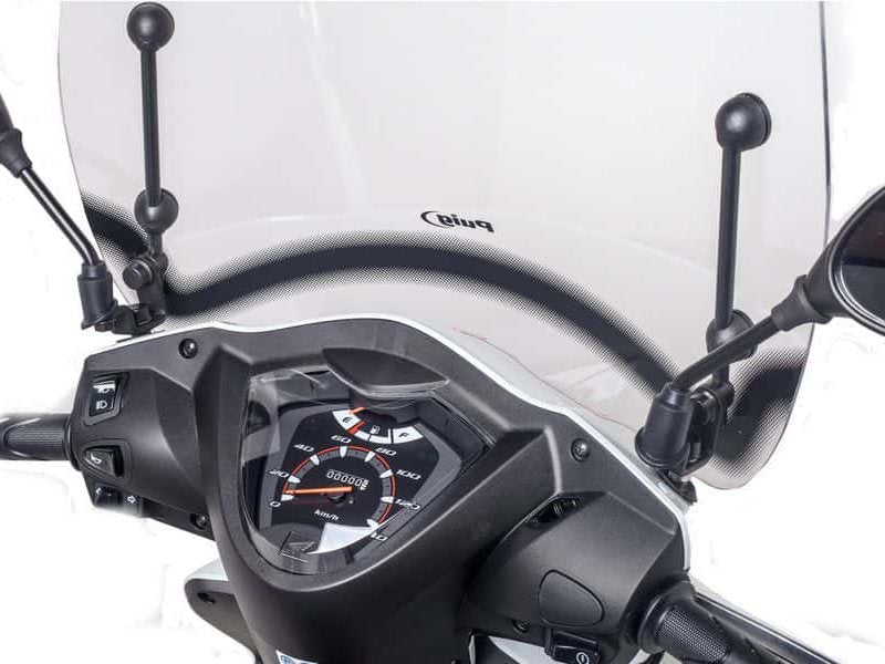 Puig TS Screen In Clear for Honda Vision 110 (11-17)