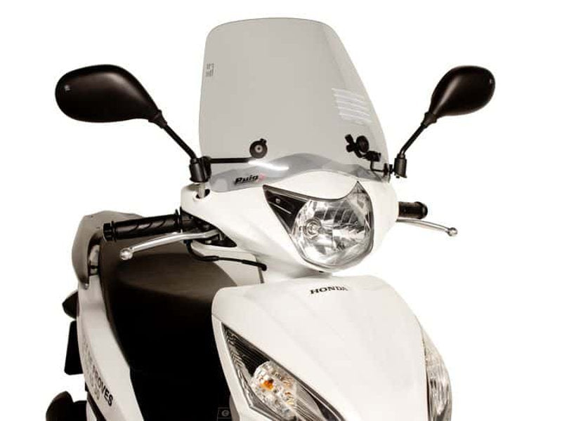 Puig Traffic Screen In Clear for Honda Vision 110 (11-17) Main image