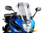 Puig Touring Plus Screen With Extender In Light Smoke for Yamaha XJ6 Diversion F (10-16)