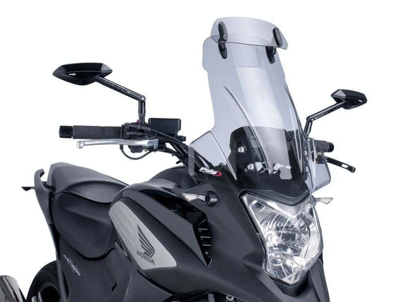 Puig Touring Screen With Extender In Clear for Honda NC750 X (14-15)