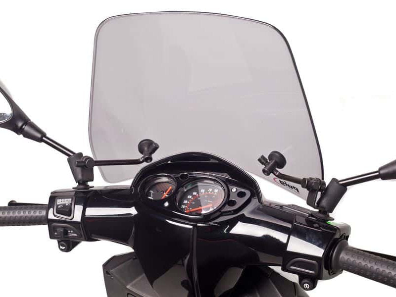 Puig Traffic Screen In Clear for Aprilia SR Motard 50 (15-23)