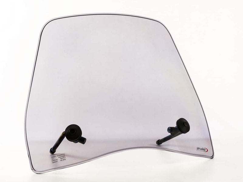 Puig Traffic Screen In Clear for Yamaha Jog 50 (92-01)