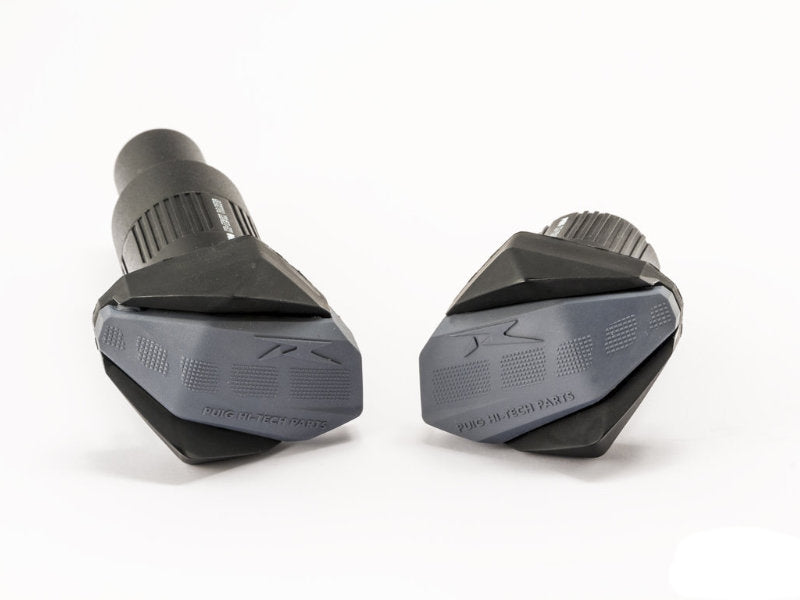 Puig R19 Frame Sliders In Black for Kawasaki ER6-F (12-16)