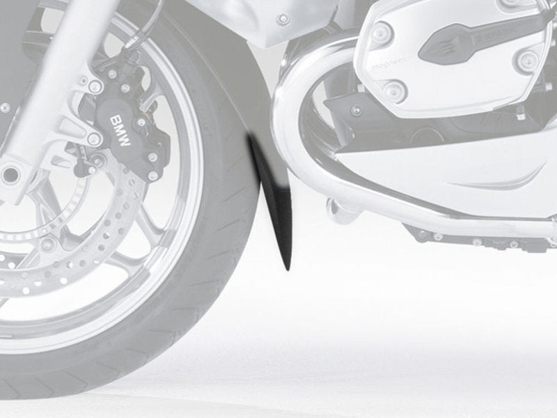 Puig Front Mudguard Extender In Black for BMW R1200 RT (05-13)