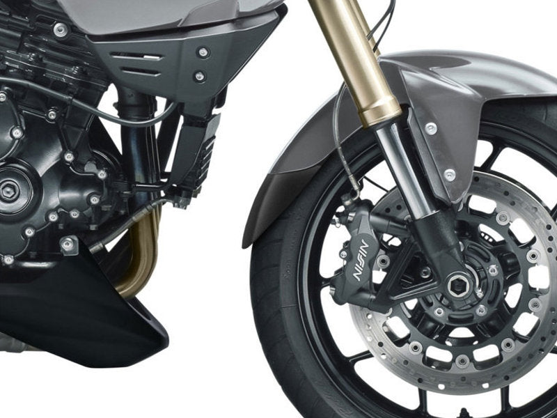 Puig Front Mudguard Extender In Black for Triumph Speed Triple 1050 (06-10)