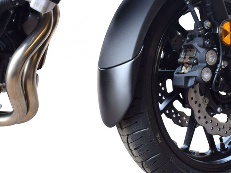 Puig Front Mudguard Extender In Black for Yamaha FJR 1300 AE (14-20)