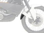 Puig Front Mudguard Extender In Black for KTM 890 Adventure (06-08)
