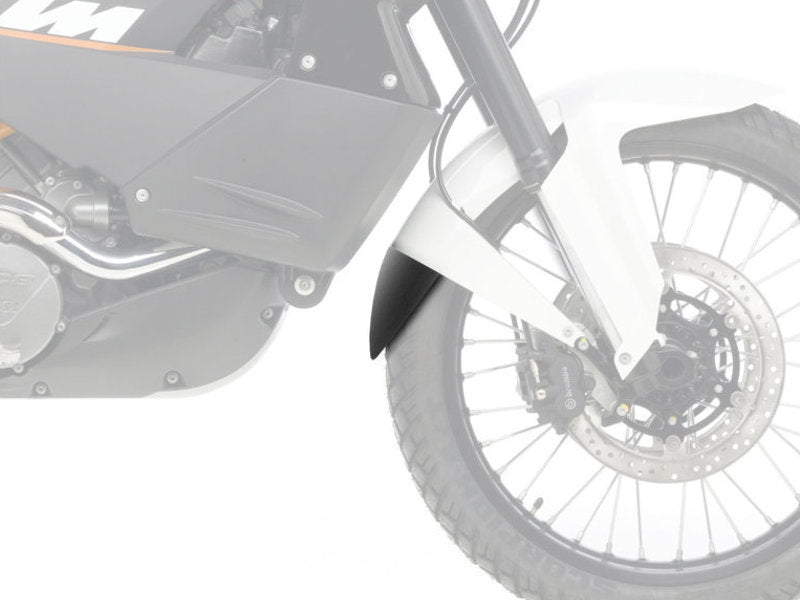 Puig Front Mudguard Extender In Black for KTM 990 Adventure (07-13)