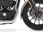 Puig Front Mudguard Extender In Black for Harley Davidson Dyna Wide Glide FXDWG (93-17)