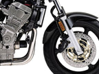 Puig Front Mudguard Extender In Black for Honda CB600 F Hornet (98-04)