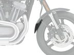 Puig Front Mudguard Extender In Black for Harley Davidson Sportster 1200 R XL1200X (11-13)