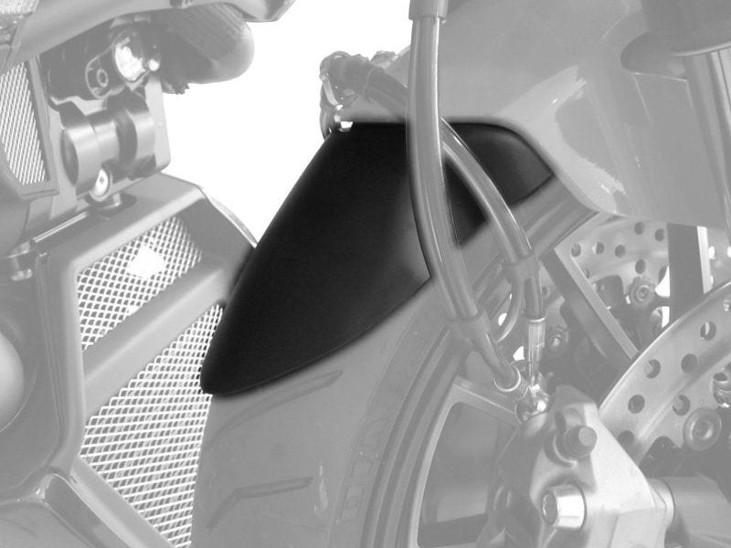 Puig Front Mudguard Extender In Black for Ducati Diavel 1200 (11-15)