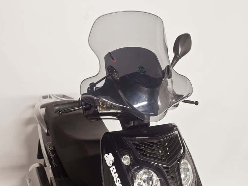 Puig City Touring Screen In Light Smoke for Keeway Outlook SP 125 (06-23)