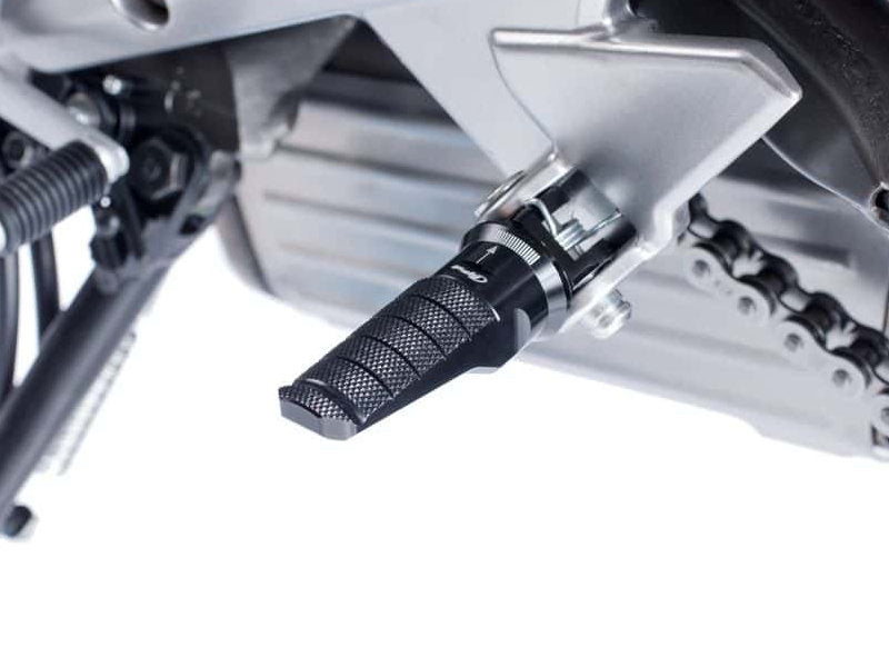 Puig Racing Motorcycle Foot Pegs Pedals Foot Rests Pair for Yamaha MT-10 (16-24)