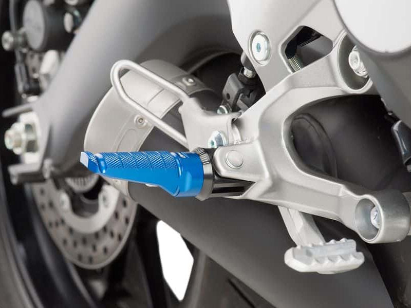 Puig Racing Foot Pegs Pedals Foot Rests Pair for Ducati Streetfighter V4 (20-24)