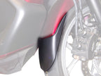 Puig Front Mudguard Extender In Black for Honda Integra 750 (14-20)