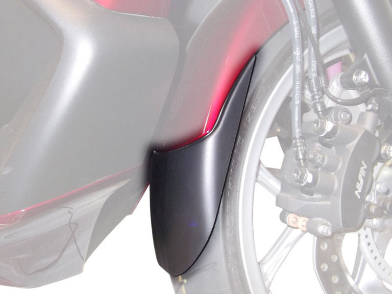 Puig Front Mudguard Extender In Black for Honda Integra 750 (14-20)