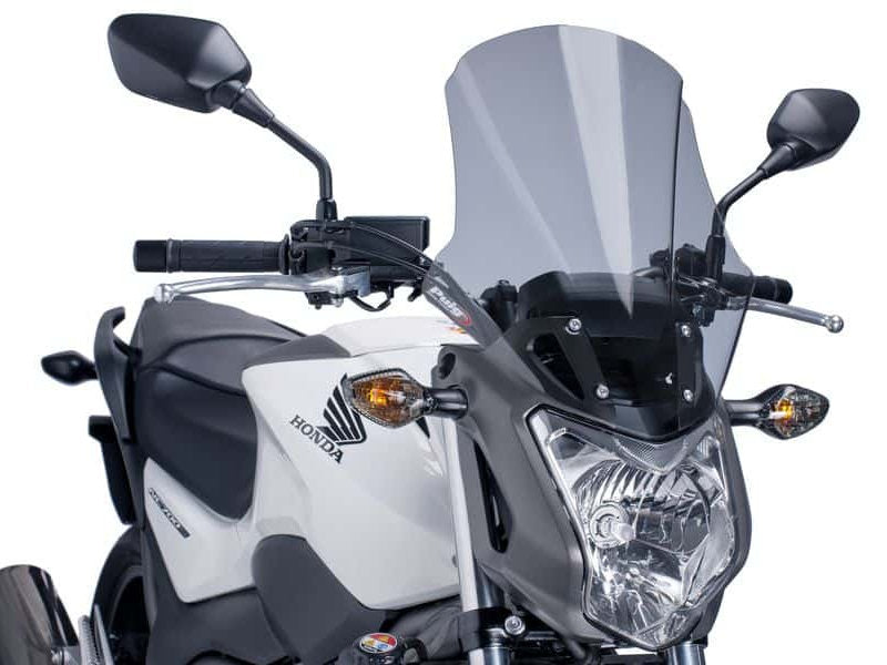 Puig Touring Plus Screen In Clear for Honda NC750 S (14-20)