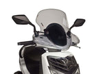 Puig City Touring Screen In Light Smoke for Sym HD2 125 (12-17)