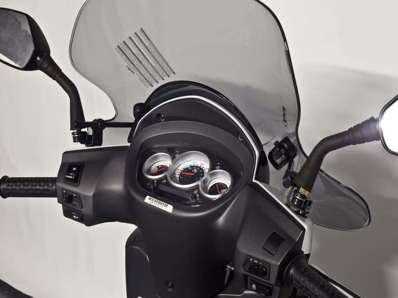 Puig City Touring Screen In Light Smoke for Sym HD2 125 (12-17)