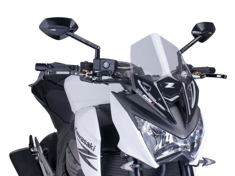 Puig New Generation Sport Screen In Clear for Kawasaki Z800 (13-16)