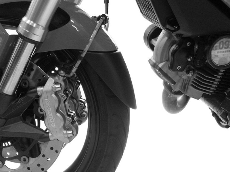 Puig Front Mudguard Extender In Black for Ducati Monster 696 (08-12)