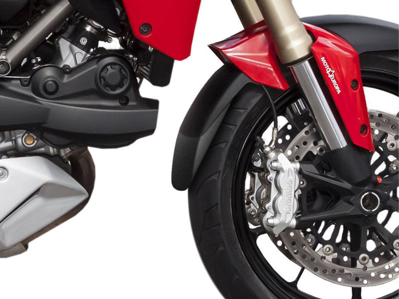 Puig Front Mudguard Extender In Black for Ducati Multistrada 1200 (10-15)