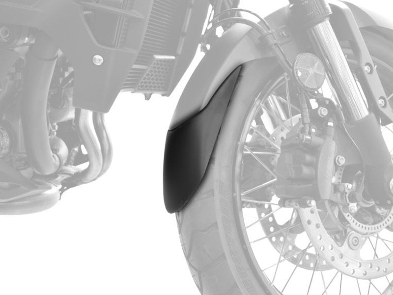 Puig Front Mudguard Extender In Black for Honda VFR 1200X Crosstourer (12-20)