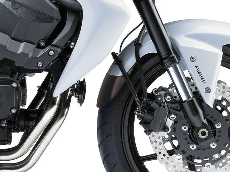 Puig Front Mudguard Extender In Black for Kawasaki ER6-F (09-11)