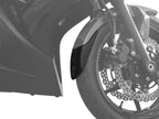 Puig Front Mudguard Extender In Black for Kawasaki ER6-F (12-15)
