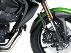 Puig Front Mudguard Extender In Black for Kawasaki Z750 R (11-12)