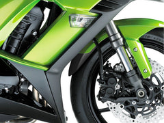 Puig Front Mudguard Extender In Black for Kawasaki Z800 (13-16)