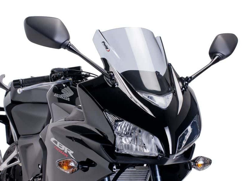 Puig Z-Racing Screen In Red for Honda CBR500 R (13-15)