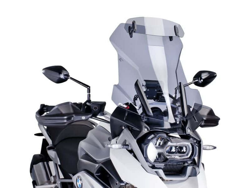 Puig Touring Screen With Extender In Clear for BMW R1250 GS Triple Black (21-23)