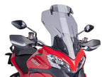 Puig Touring Screen With Extender In Light Smoke for Ducati Multistrada 1200 S (13-14)