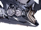 Puig Belly Pan In Matt Black for Kawasaki Z800 E (13-16)