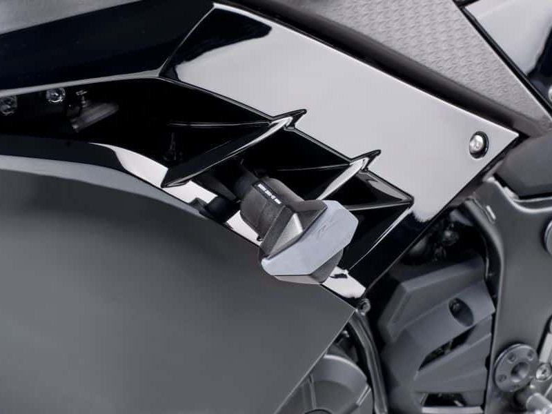 Puig R19 Frame Sliders In Black for Kawasaki Ninja 300 (13-17)