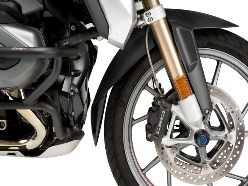 Puig Front Mudguard Extender In Black for BMW R1200 GS Exclusive (17-18)