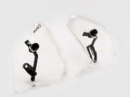 Puig Handlebar Wind Deflectors In Clear for Honda SH150i 4T E5 (21-25)