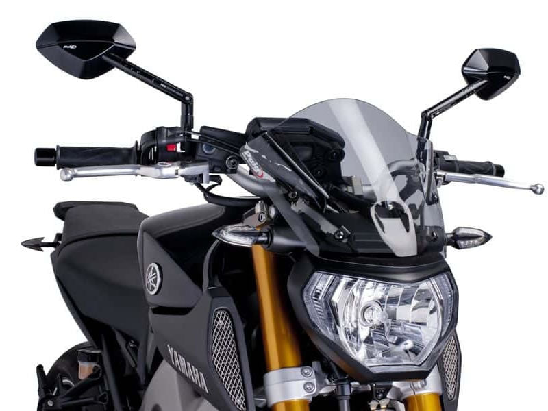 Puig New Generation Sport Screen In Clear for Yamaha MT-09 Sport Tracker (13-16)