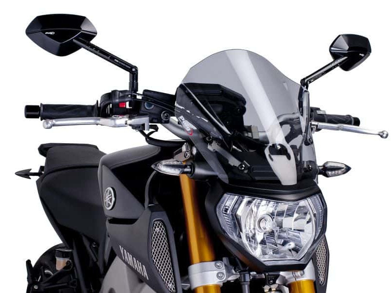 Puig New Generation Touring Screen In Clear for Yamaha MT-09 (13-16)