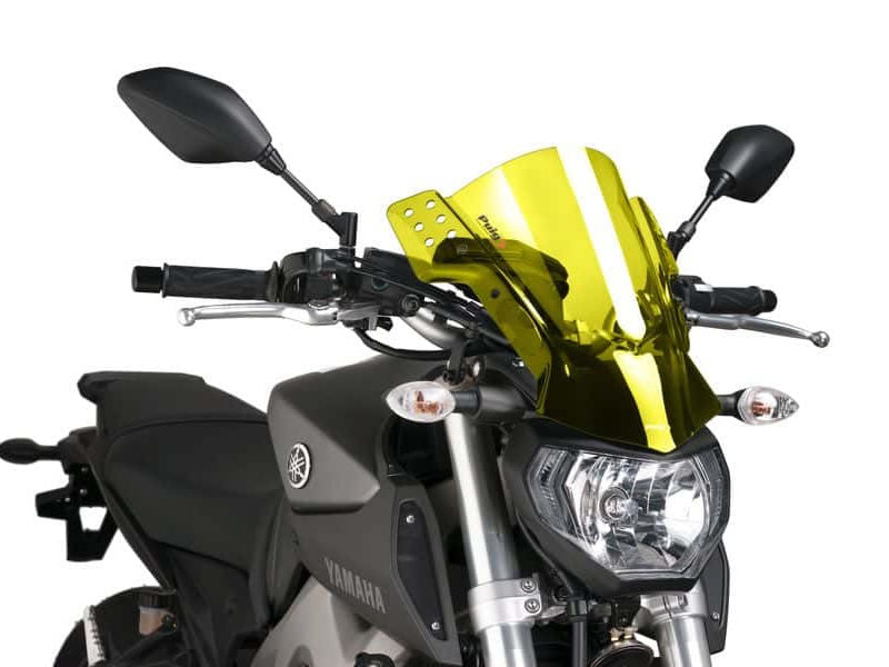 Puig Rafale Screen In Clear for Yamaha MT-07 ABS (14-16)