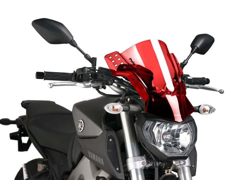Puig Rafale Screen In Clear for Yamaha MT-09 Street Rally (13-16)