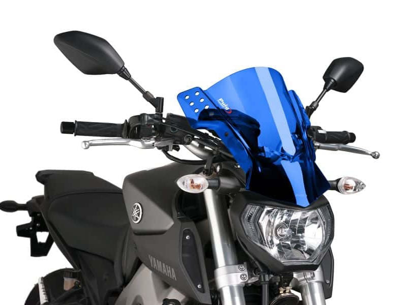 Puig Rafale Screen In Clear for Yamaha MT-09 (13-16)