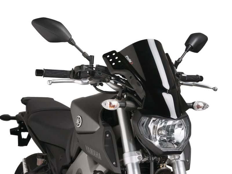 Puig Rafale Screen In Clear for Yamaha MT-07 Pure (23-24)