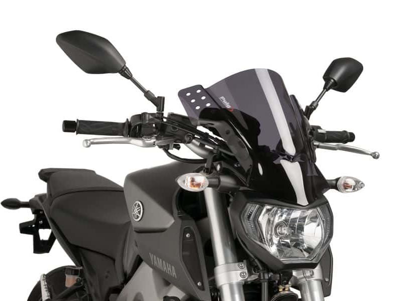 Puig Rafale Screen In Clear for Yamaha MT-09 (13-16)