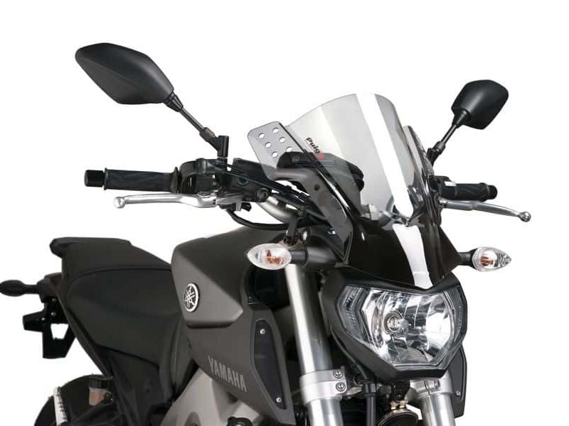 Puig Rafale Screen In Clear for Yamaha MT-09 Sport Tracker (13-16)